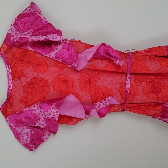 Le Superbe Aurora Flora Lil Flirt Ruffled Mini Dress - size 6 - NWT - Picture 10 of 16